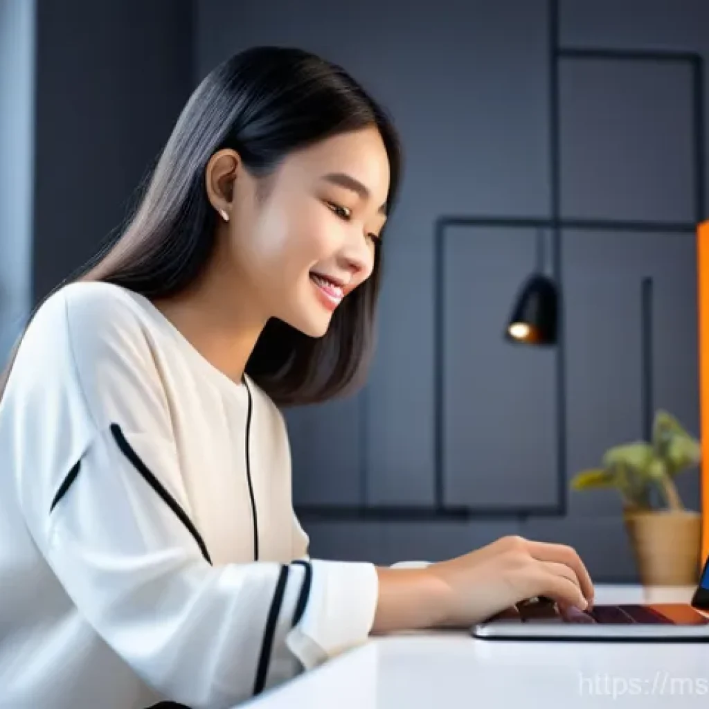 편집 효율성을 위한 기술적 도구 활용 - **Prompt 1: AI-Powered Content Creation Flow**
"A young Malaysian female content creator, wearin...